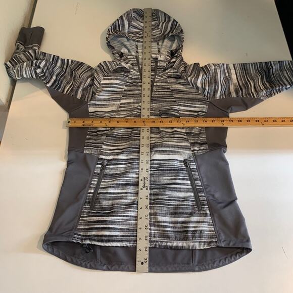 Marmot Jacket Womens M Medium Multi Full Zip Windbreaker Striped Vented Hooded - Picture 7 of 14